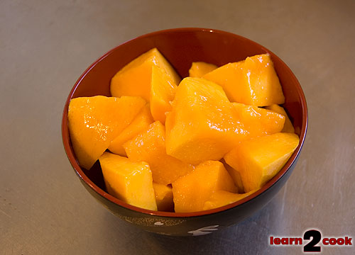 Cubed Mango