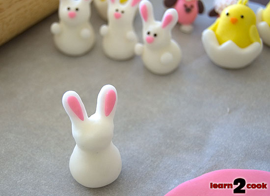 Fondant Easter Figures - Bunny Ears